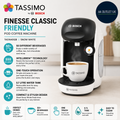Tassimo By Bosch Finesse Classic Friendly Pod Coffee Machine TAS1640GB