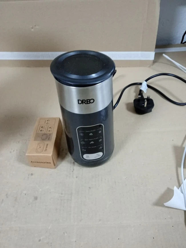 Dreo Electric Milk Frother 8 In 1 Silent Steamer Hot Chocolate Maker New