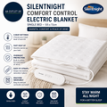 Silentnight Comfort Control Electric Blanket Single Bed Heated Underblanket