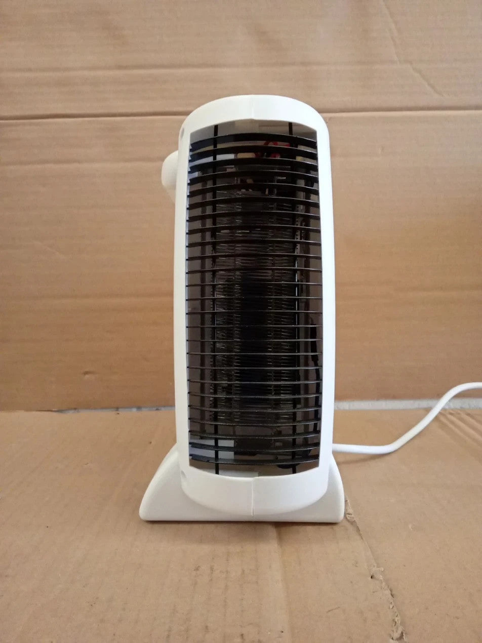 CUQOO Powerful 2KW Fan Heater 2 Heat Settings & Cool Function Upright Electric