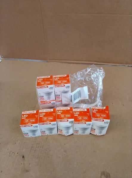 Paul Russells GU10 LED Bulbs Lights Bright Daylight 6500K 4.5W 50W New