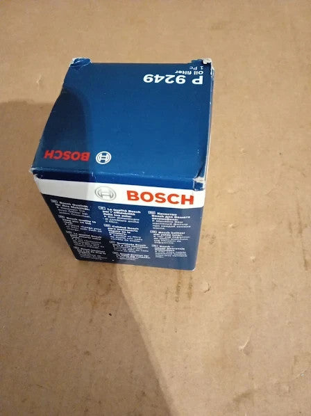 Bosch P9249 Car Oil Filter Separates Soot Metal Particles Engine 7x7x8cm New