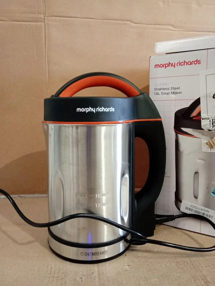Morphy Richards Classic Soup Maker 1.6L Multi Settings Led Displayed Panel