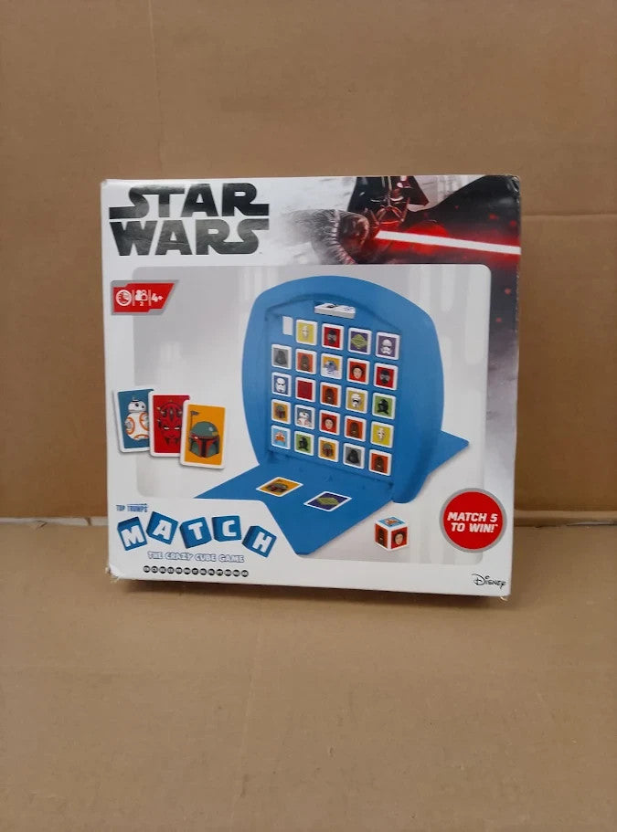 Top Trumps Match Star Wars The Crazy Cube Game Play 15 Favourite Character 4+