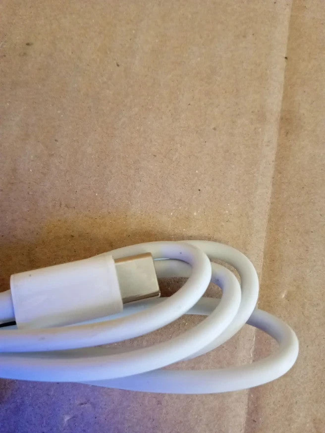 Apple MFi USB C Cable Fast Charger iPhone Heavy Duty Premium Modern Design White
