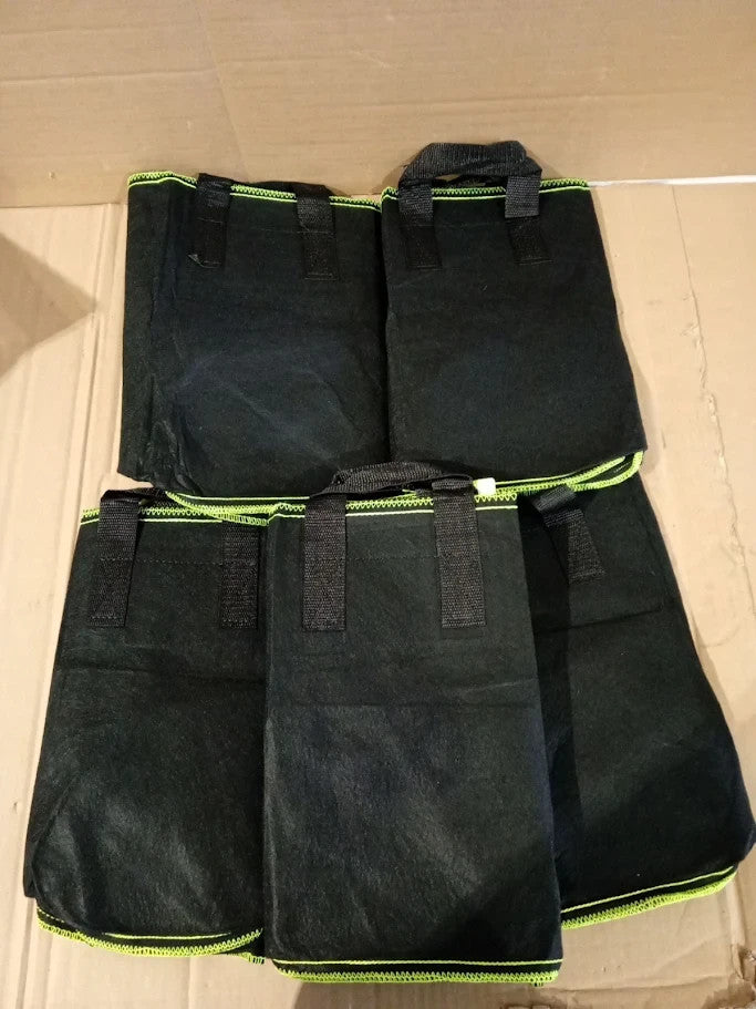 Mactoou Grow Bags Vegetables 5 Gallons Nonwoven Fabric Vegetable Plant 5pc New