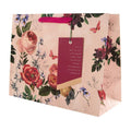 Hallmark Large Gift Bag Elegant Floral Design Birthday Mothers Day New