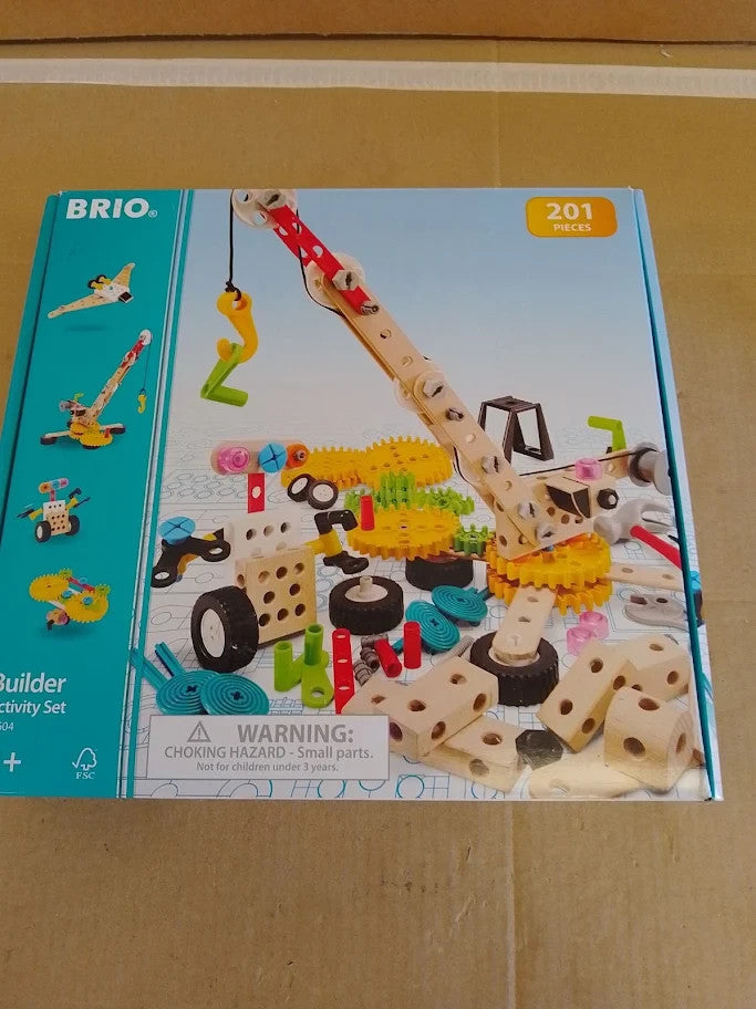BRIO Builder Activity Construction Set Learning Building Educational Toys Used