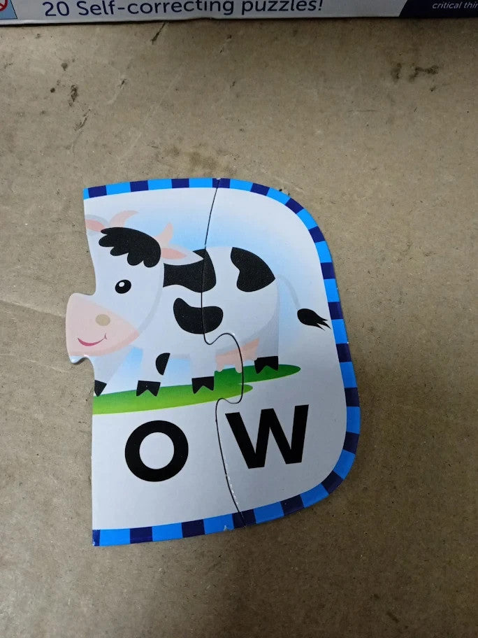 Learning Resources Spelling Puzzle Cards Pre School Readiness Self Correcting 4+