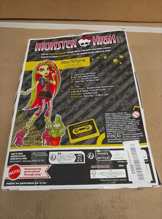 Monster High Boo riginal Creeproduction Venus McFlytrap Doll Collectible New