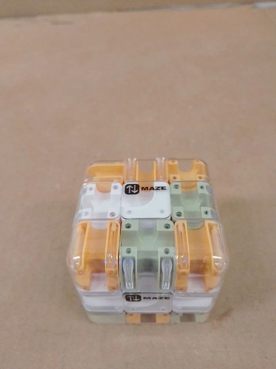Large Labyrinth 3D Maze Cube Stress Relief & Logic Development Intricate Brain