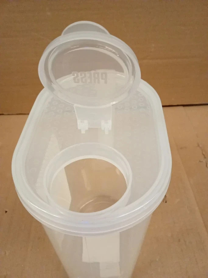 Decor Tellfresh 2L Water Jug Pop Open Lid Airtight Container Graduated New