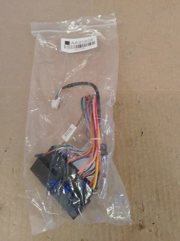 16pin Car Radio Stereo Power Wiring Retrofit Harness Cable Antena Black New
