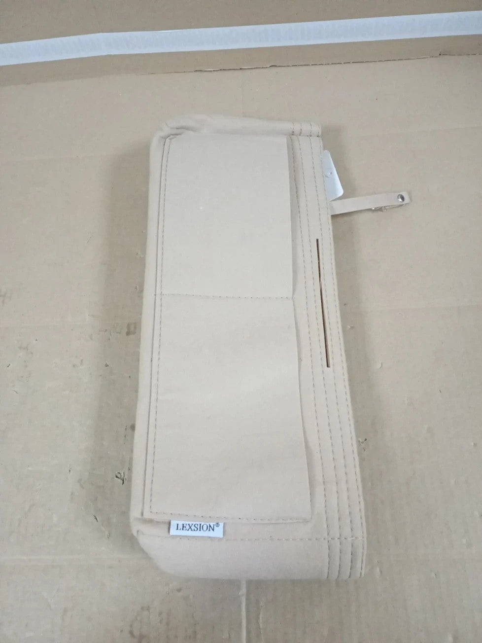 LEXSION Felt Purse Bag Organizer Insert Zipper Tote Shaper Fit Beige Large New