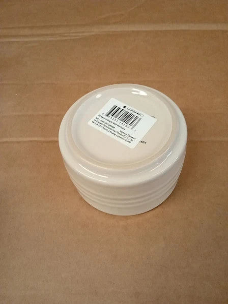 Le Creuset Stoneware Ramekin Straight Wall Stackable 200ml Meringue New