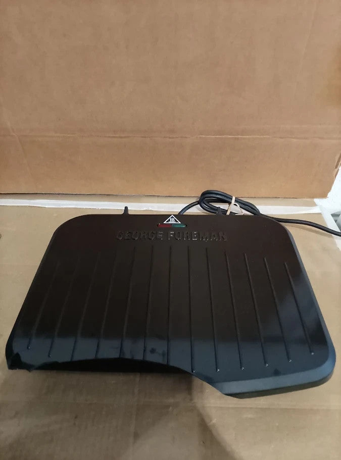 George Foreman Medium Electric Fit Grill Nonstick Healthy Griddle 1630W