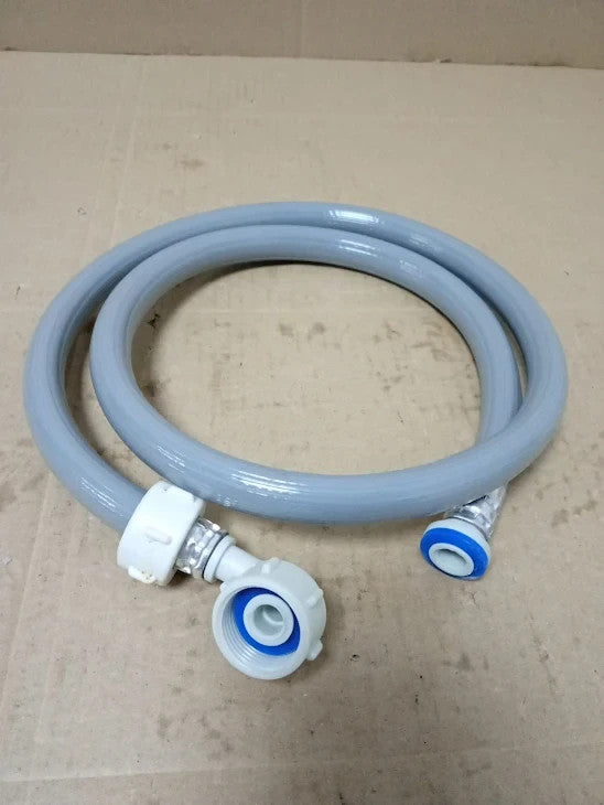 Dbtw 3/4in Thread Washing Machine Inlet Pipe 1.2m Straight End Cold Water