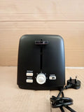 Amazon Basics Toaster 2 Slice 7 Shade Settings Removable Crumb Tray 800W Black