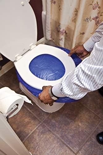 PermaFLOW PF0507 PlungeMAX No Mess Sanitary Toilet Plunger Blue Modern Design