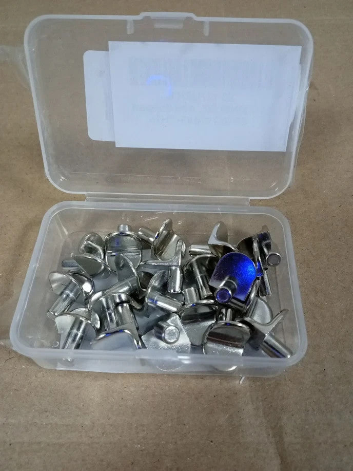 HZXINYI 5mm Shelf Pegs 20 Pieces L Shape Metal Support Pins Wardrobe Support New