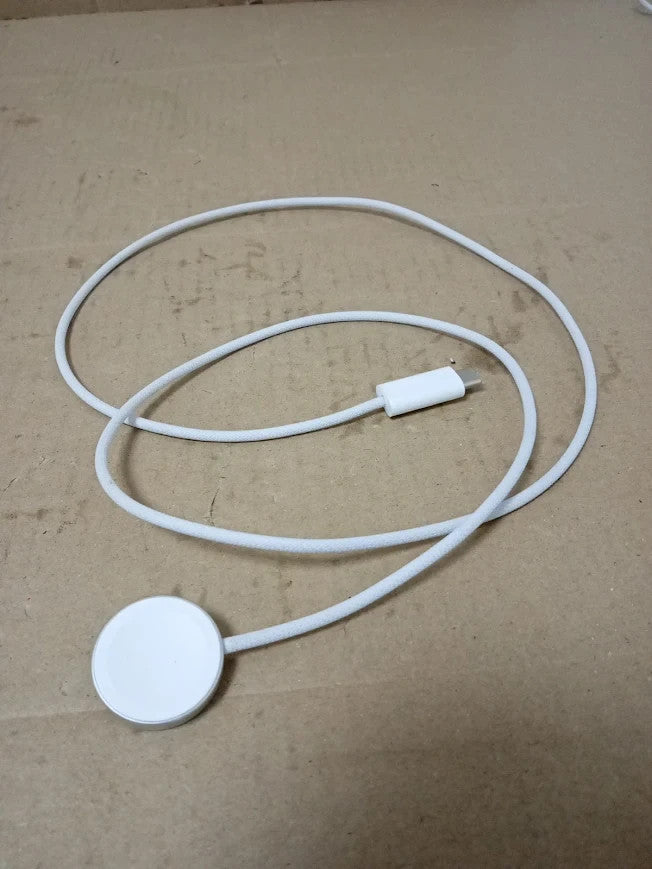 Apple Watch Magnetic Fast Charger To USB C Cable 1m White New