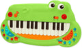 Battat Toddler Musical Instrument Animal Keyboard Piano Crocodile 2+ New