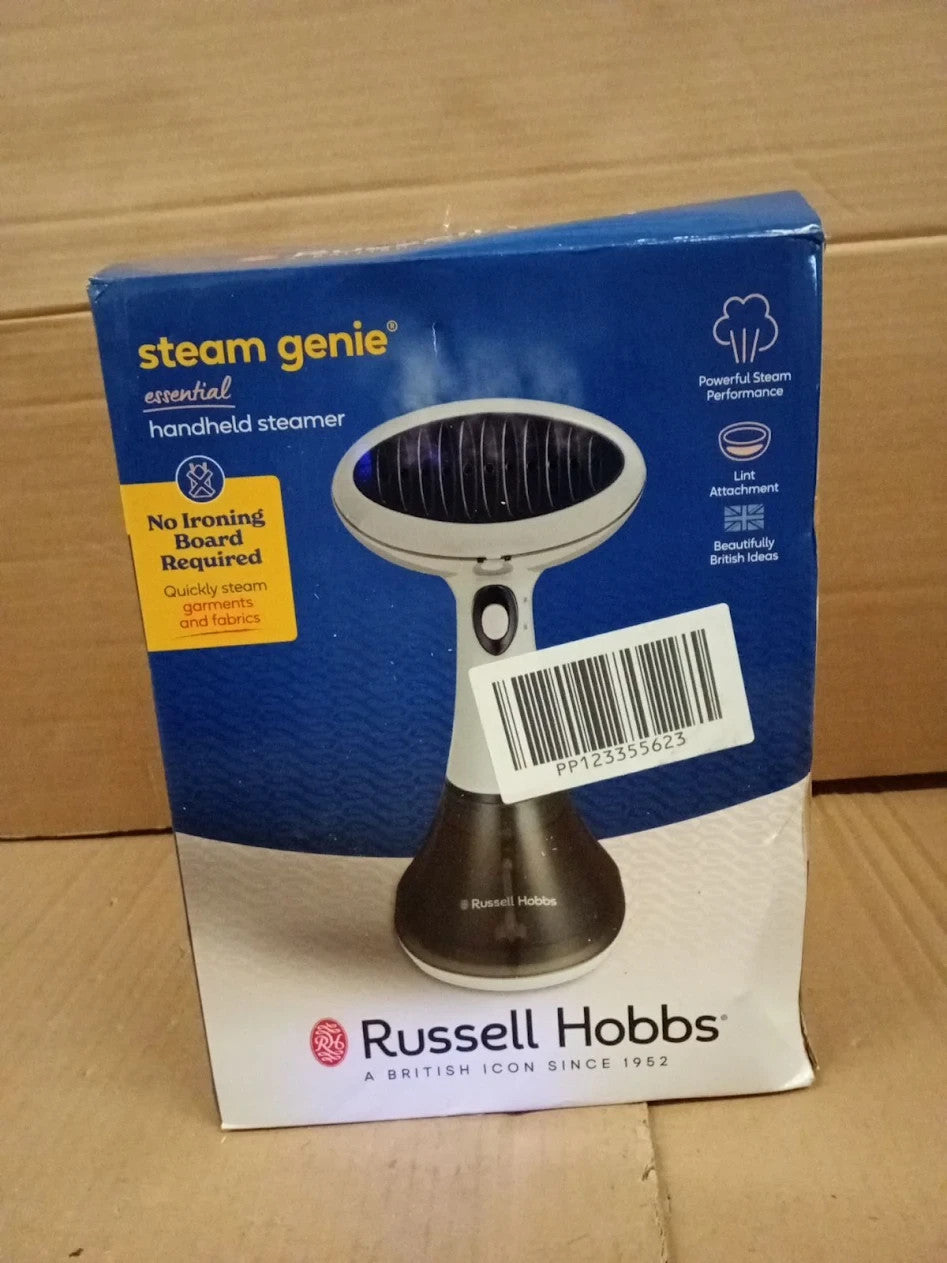 Russell Hobbs Steam Genie Handheld Clothes Steamer 200ml 1600W 25591 Compact