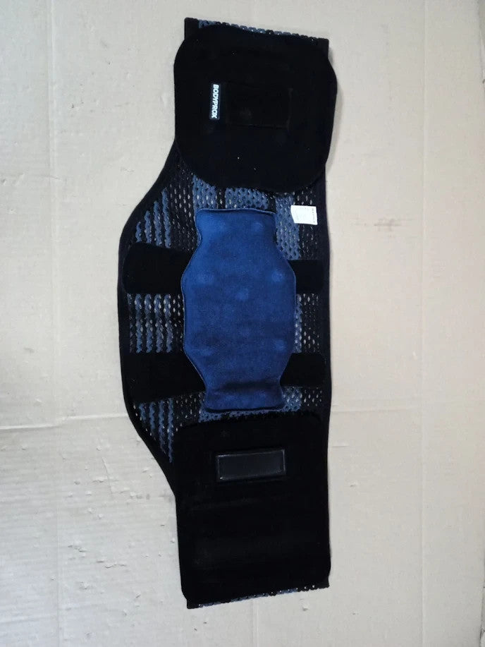 Bodyprox Breathable Back Brace Lumbar Support Compression Belt Medium Black New