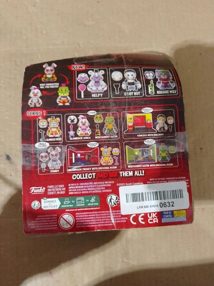 Funko Five Nights At Freddys FNAF Snap RR Security Staff Bot Collectable 8+ New