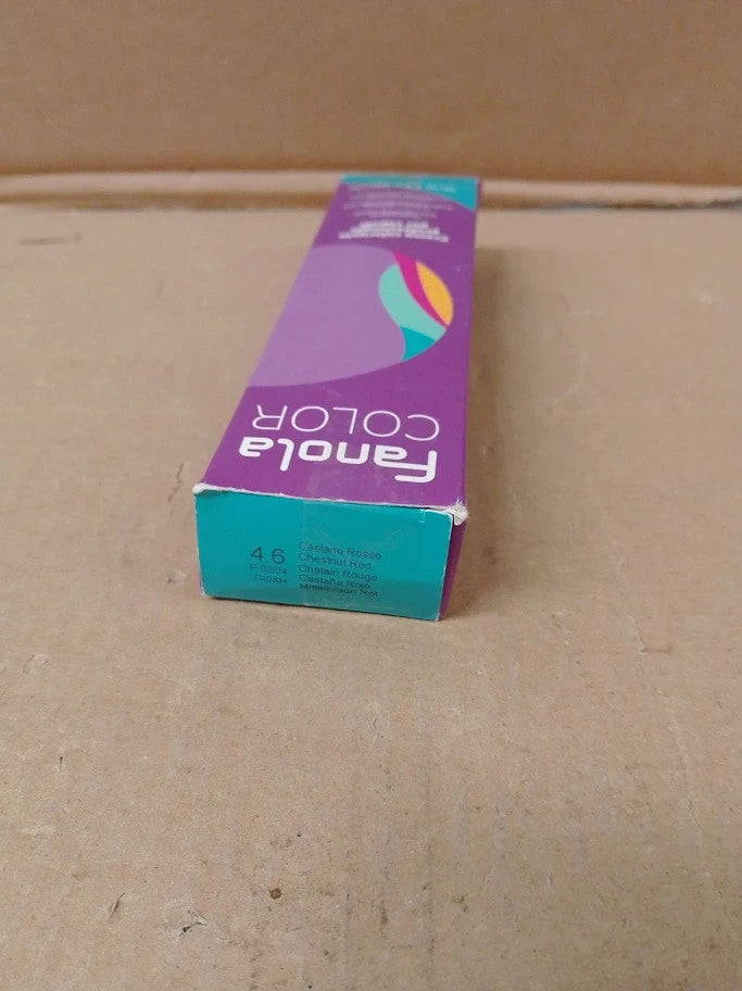 Fanola Cream Colore Colouring Cream 4.29 Dark Chocolate Permanent 100ml New