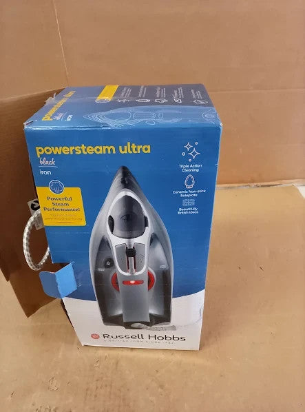 Russell Hobbs Steam Iron 3100W 210g Min Extra Steam Boost 30.5x12.2cm