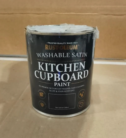 Rust-Oleum Green Scrubbable Kitchen Cupboard Paint Satin Finish 750ml Design New