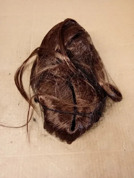 Smiffys Sporty Power Wig Brown Ponytail 1990s Fancy Adult Dress 25.8x15.8x4.8cm