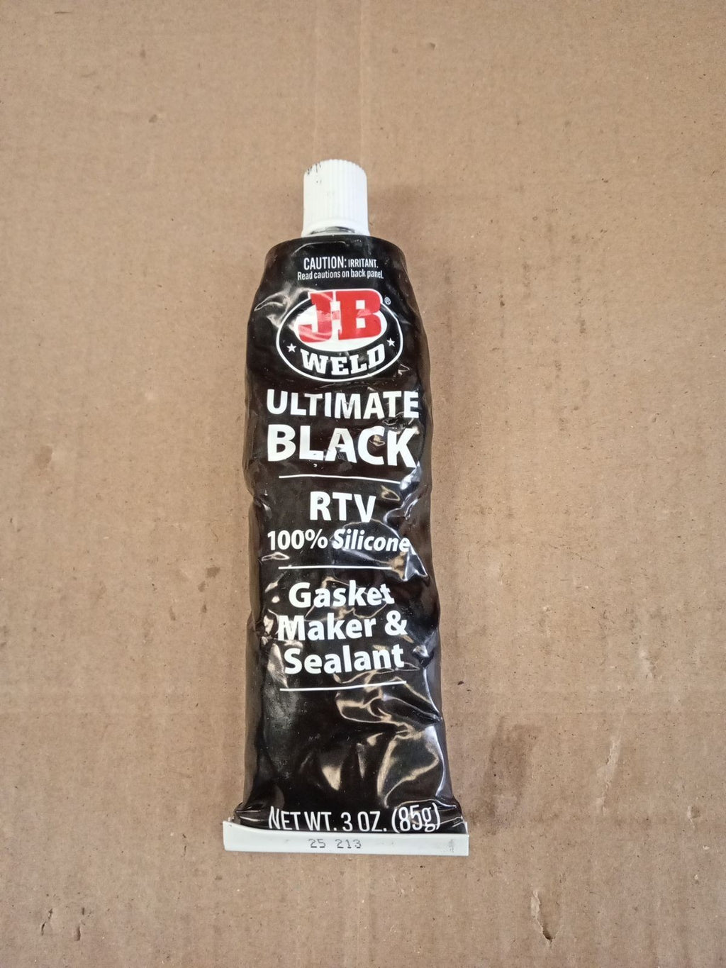 JB Weld 32329 Ultimate Black RTV Silicone Gasket Maker & Sealant 3 Ounce