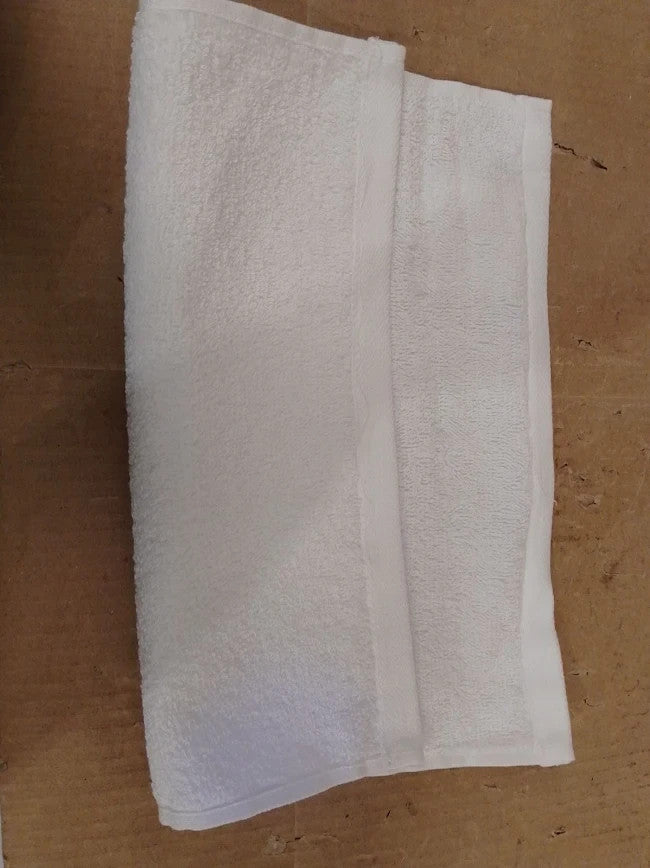 Amazon Basics Face Towel Set Bathroom 100% Cotton Extra Absorbent 30x30cm 12pc