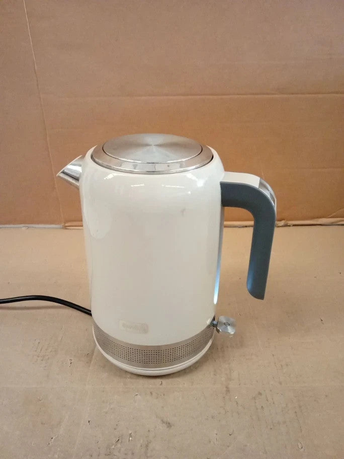 Breville High Gloss Electric Kettle 1.7l 3kw Fast Boil  Cream Stainless Steel