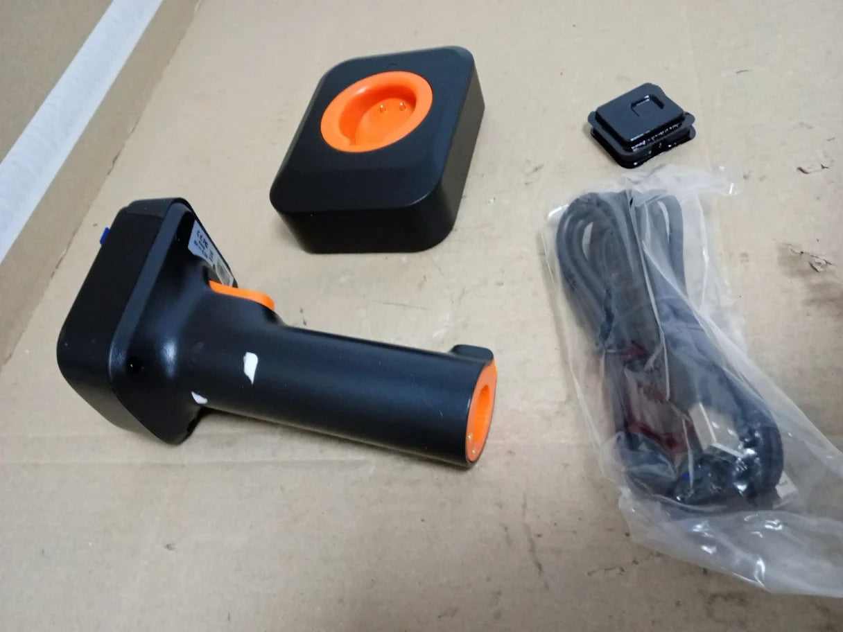 Tera 2D Barcode Scanner Wireless Bluetooth QR Code Scanner Time Display New