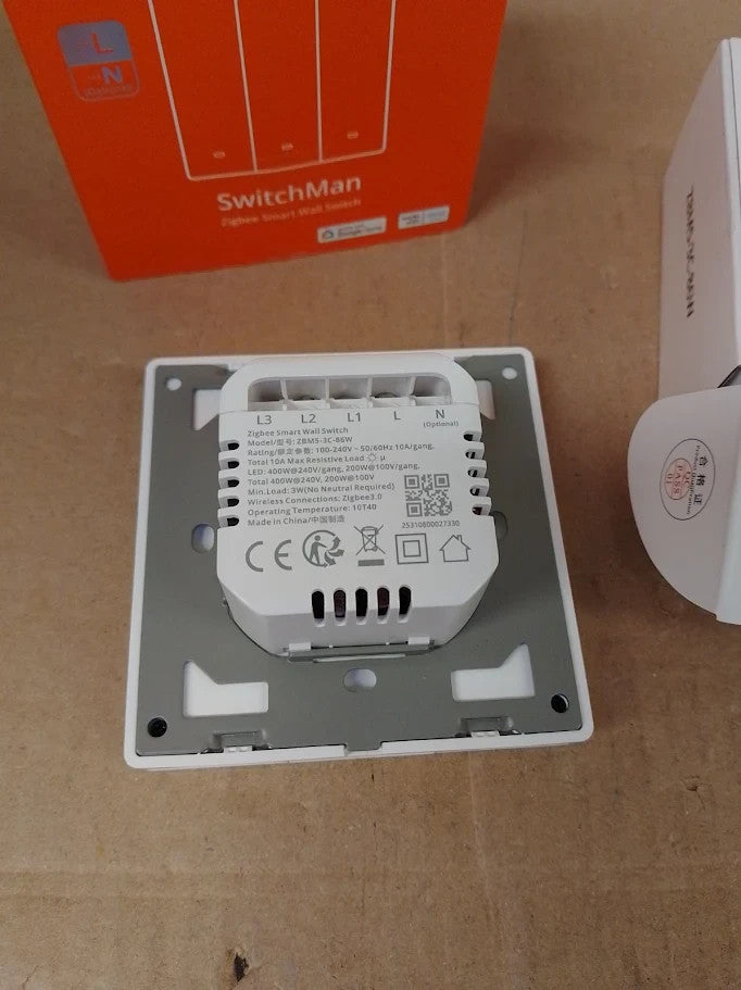 Sonoff Zigbee Smart Light Switch Requires Hub No Neutral With Neutral ZBM5 New