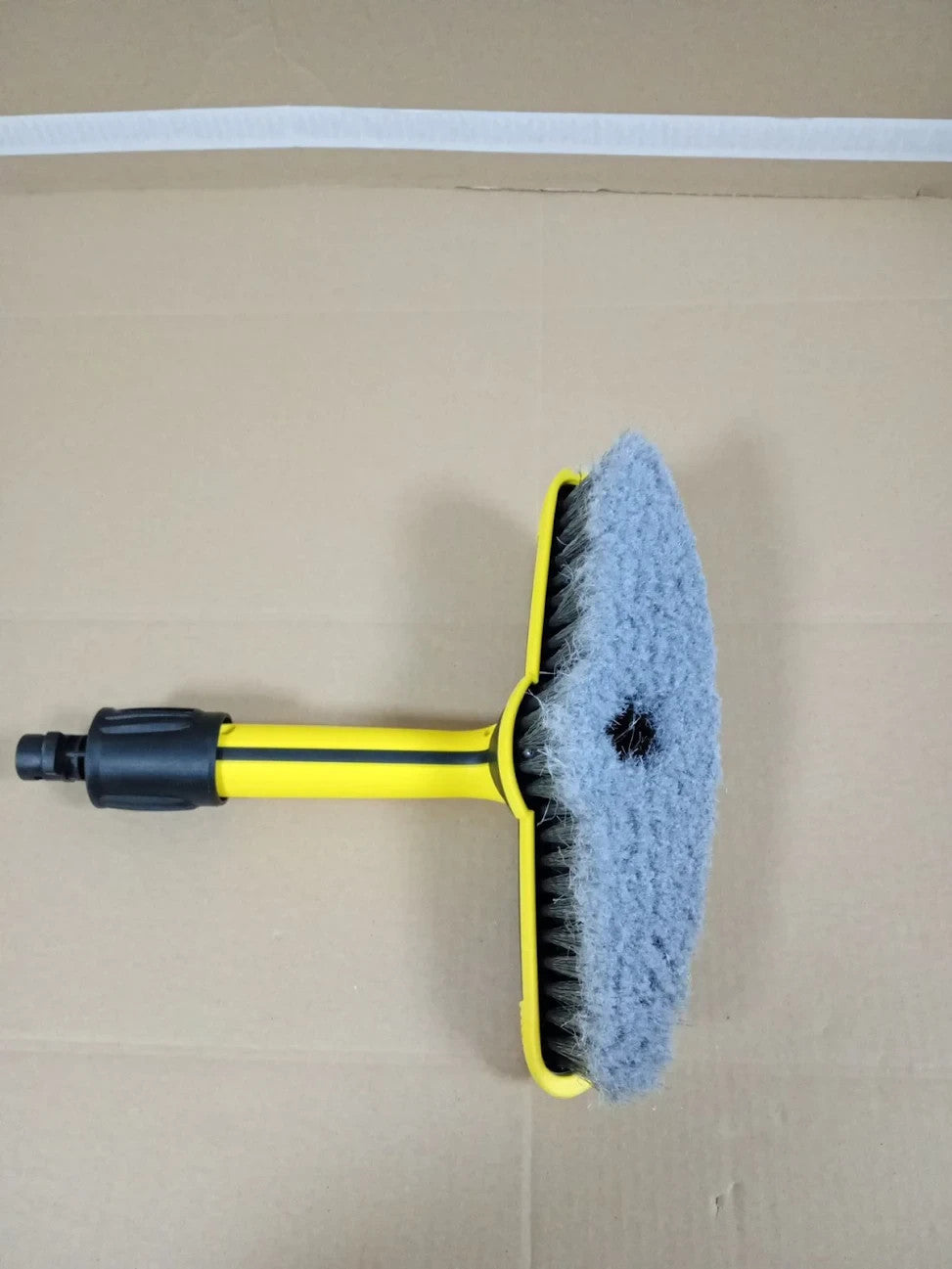 Karcher Soft Washing Brush Pressure Washer Accessory Yellow Rubber Cleaning Task