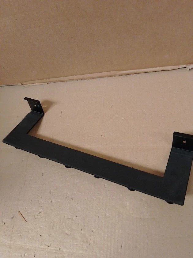 Navaris Over The Door Hanger Hooks Coat Rack 6 Knobs Flat Top Up 4cm Thick Black