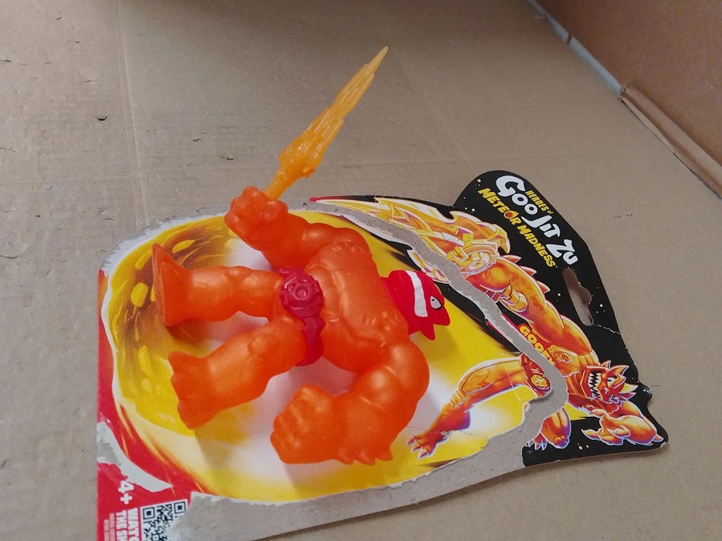 Heroes Goo Jit Zu Meteor Madness Stretchy Battle Blazagon Collectible 4+ New