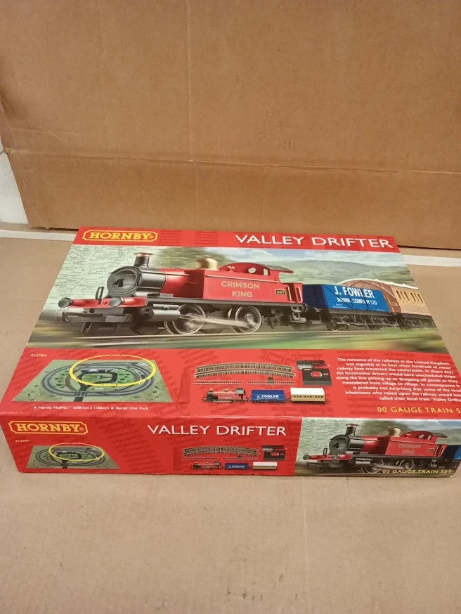 Hornby R1270M Valley Drifter OO Gauge Train Set 0-4-0 Steam Locomotive 1:76 New