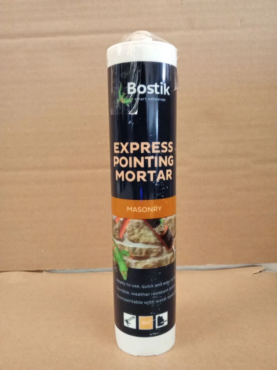 Bostik Express Pointing Mortar Buff 310ml Ready To Use Brick Masonry Joint