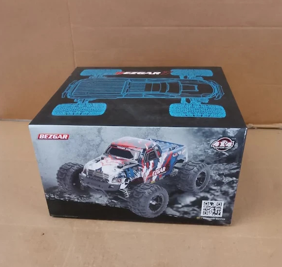 BEZGAR HM161 1:16 RC Offroad Car 4WD Waterproof Premium Quality Design Black