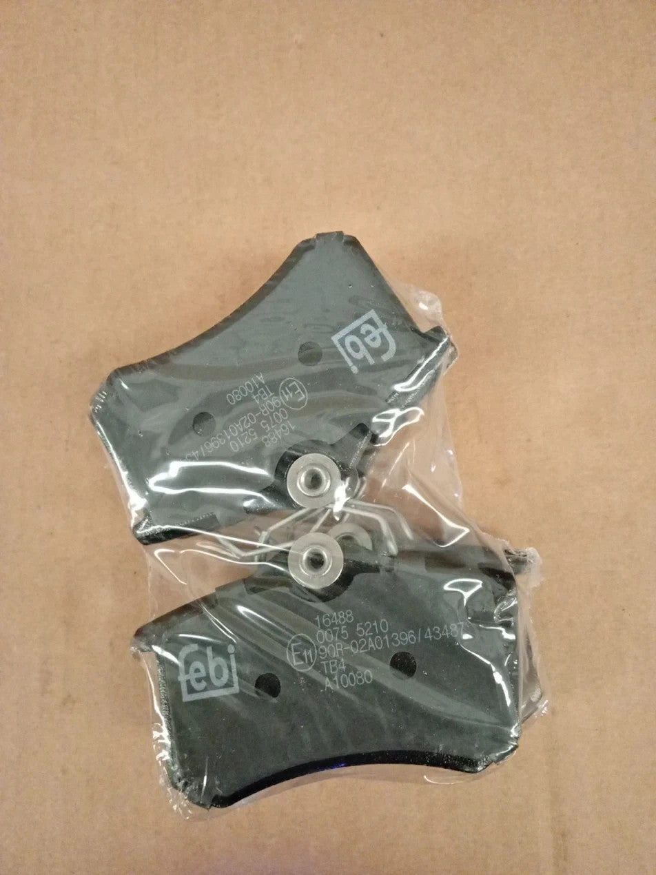 Febi Bilstein 16488 Brake Pad Set 4 Pieces Metal Rear Passenger Car New