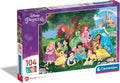 Clementoni 25743 Supercolor Disney Princess 104 Pieces Jigsaw Puzzle Age 6+ New