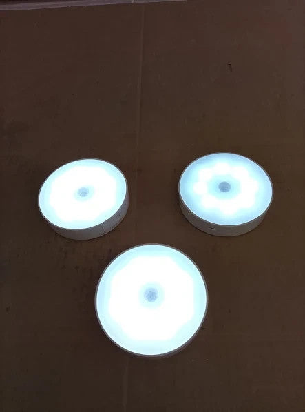 Motion Sensor Stair Night Lights Indoor Rechargeable Wireless 120x40x40mm New