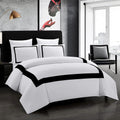 Hotel Duvet Cover 2 Pieces Soft Microfiber Bedding Single Simple 135x200cm