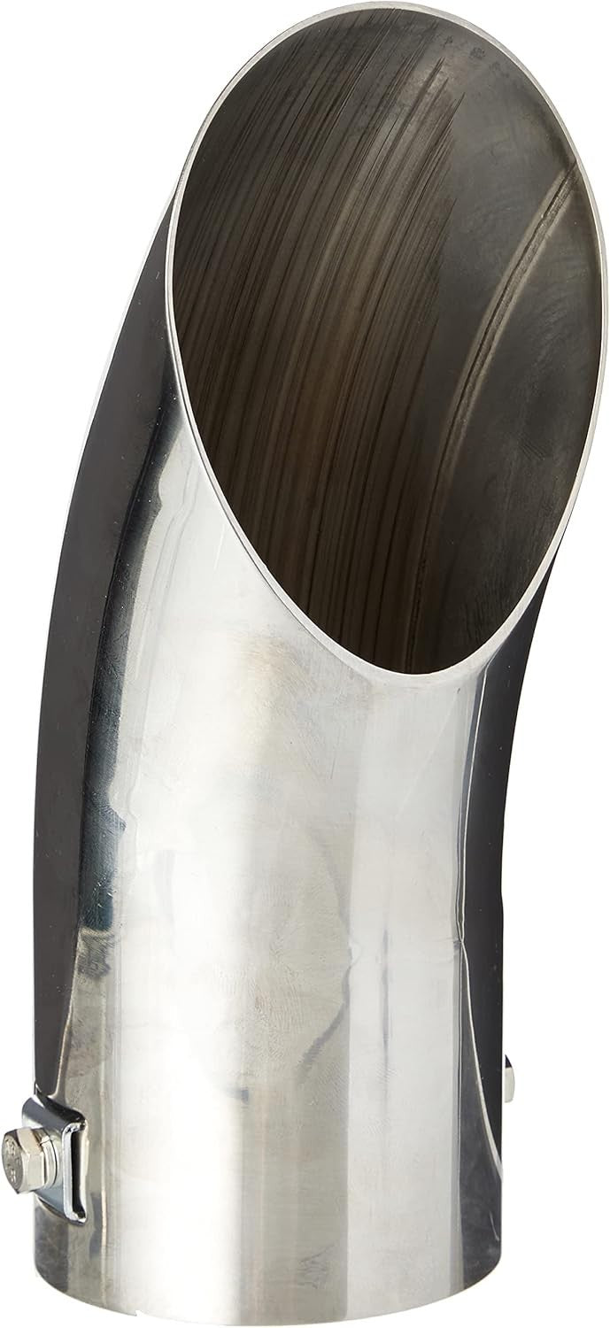 Simply ETC76 Stainless Steel Exhaust Trim Universal Fit Silver Chrome New