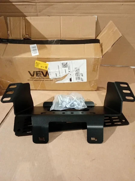 Vevor Winch Mount 3 Hole Design 907-1633kg Trailer Hitch 42.2x19.7x11.8cm New